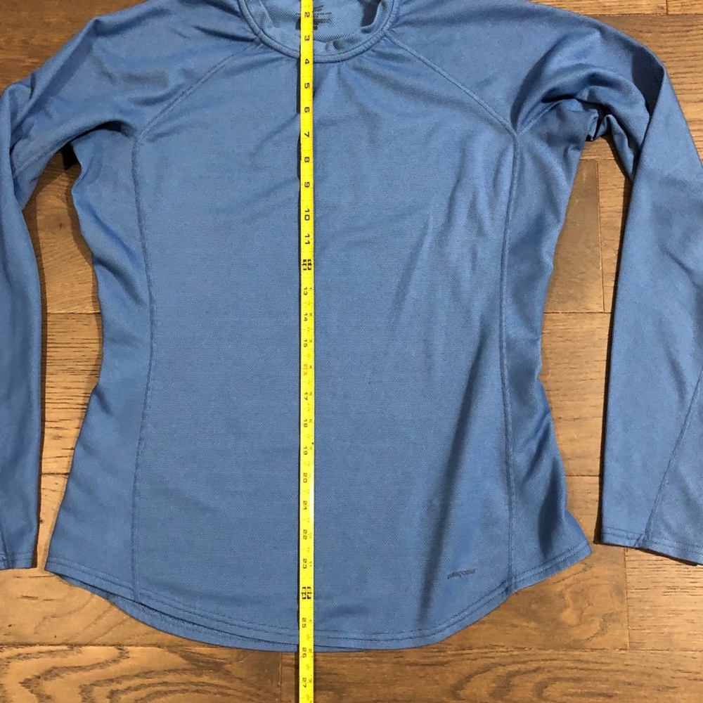 Patagonia Blue Women’s Capilene 2 Long Sleeve Lg - Picture 6 of 9